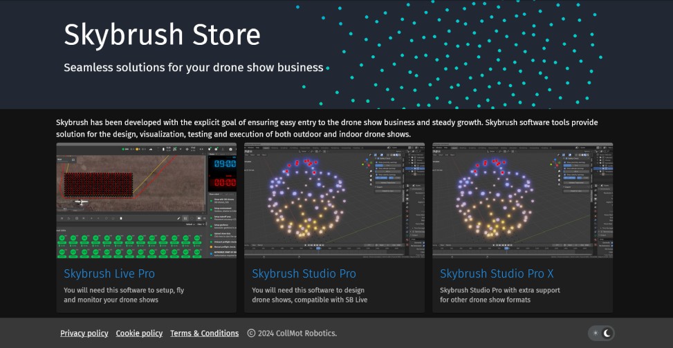 Skybrush Store is now open