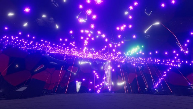 VR drone show @ VRChat