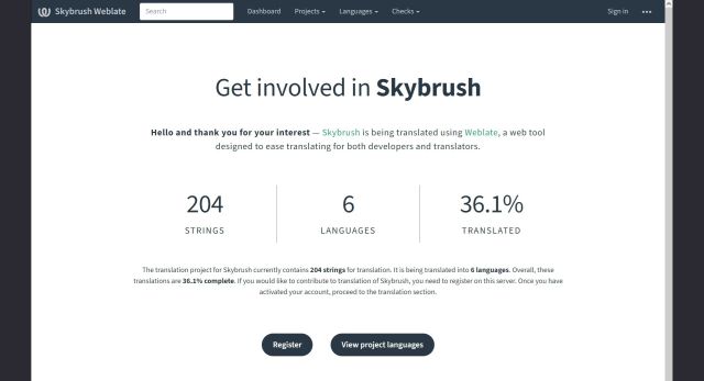 Skybrush Translations